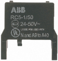 Ограничитель перенапряжения RV 5/250 110..250B AC/DC для A9..A 110